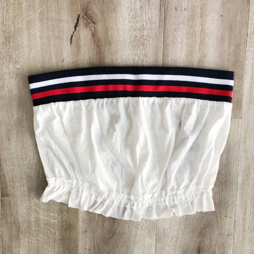 Free People Grand Slam Tube Top Medium - Picture 2 of 7
